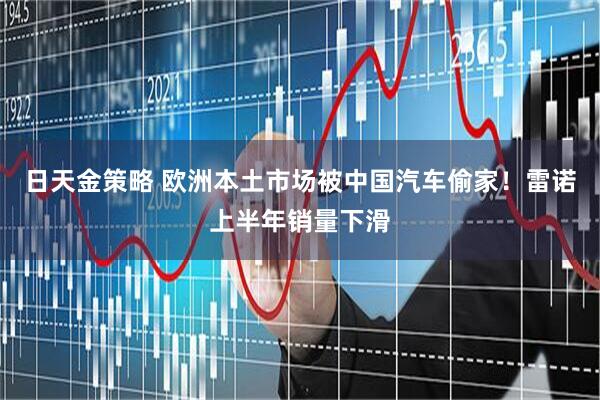 日天金策略 欧洲本土市场被中国汽车偷家！雷诺上半年销量下滑